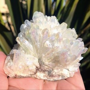 Angel Aura Quartz Crystal Cluster Grade A (A18)